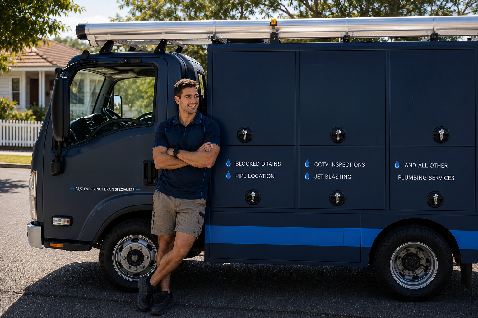 Plumber with Vaucluse Blocked Drains van