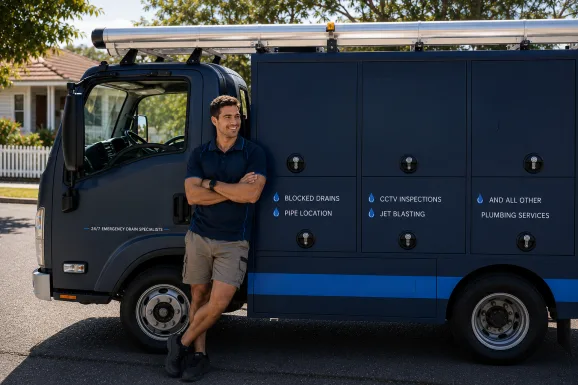 Plumber with Vaucluse Blocked Drains van