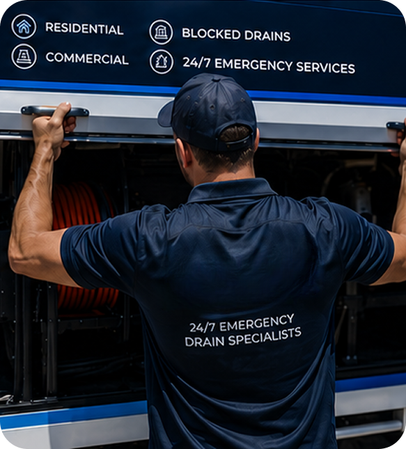Licensed blocked drain plumber servicing a Vaucluse home